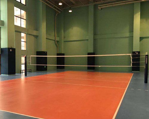 室內排球場地建設